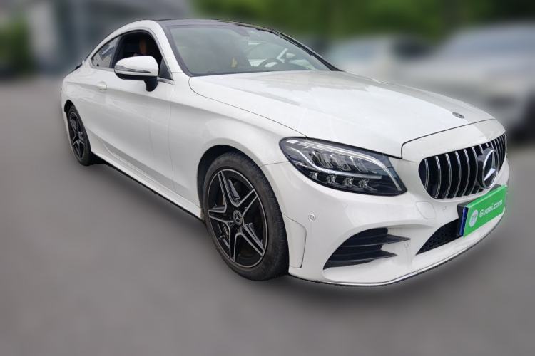 Used Mercedes-Benz C-Class 2020 C 260 Coupe Front Right 45 Deg