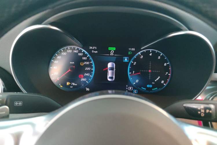 Used Mercedes-Benz C-Class 2020 Restyled C 260 L Sport Edition Instrument Cluster