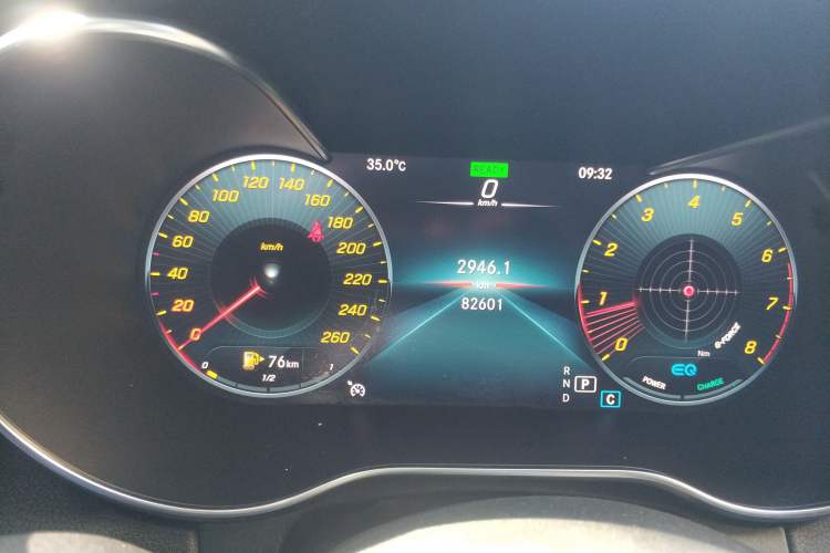 Used Mercedes-Benz C-Class 2020 C 260 L Sport Edition Instrument Cluster