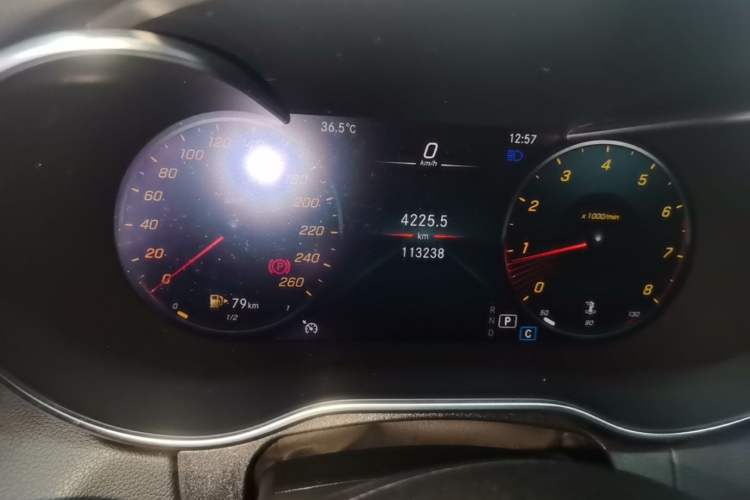 Used Mercedes-Benz C-Class 2020 Restyled C 200 L Fashion Edition Sport Version Instrument Cluster