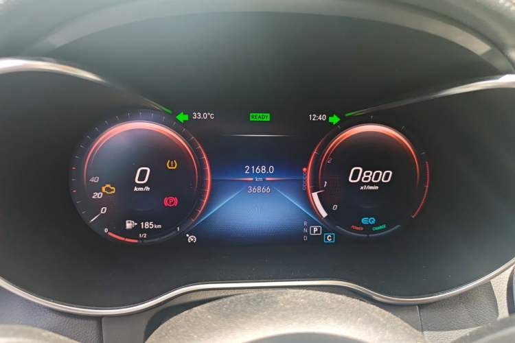 Used Mercedes-Benz C-Class 2020 C 260 L Sport Edition Instrument Cluster