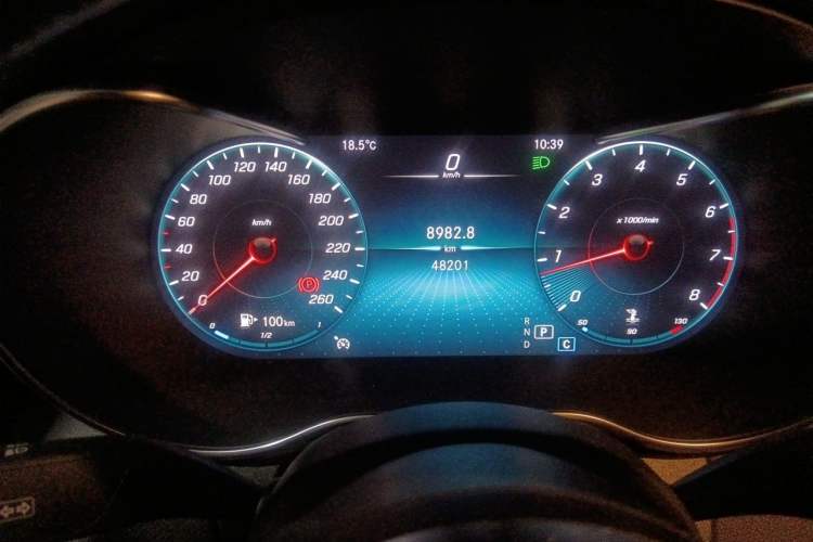 Used Mercedes-Benz C-Class 2020 Restyled C 200 L Dynamic Sports Edition Instrument Cluster