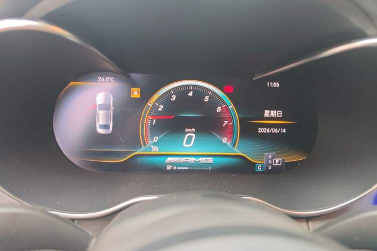 Used Mercedes-Benz C-Class 2020 C 260 L Sport Edition Instrument Cluster