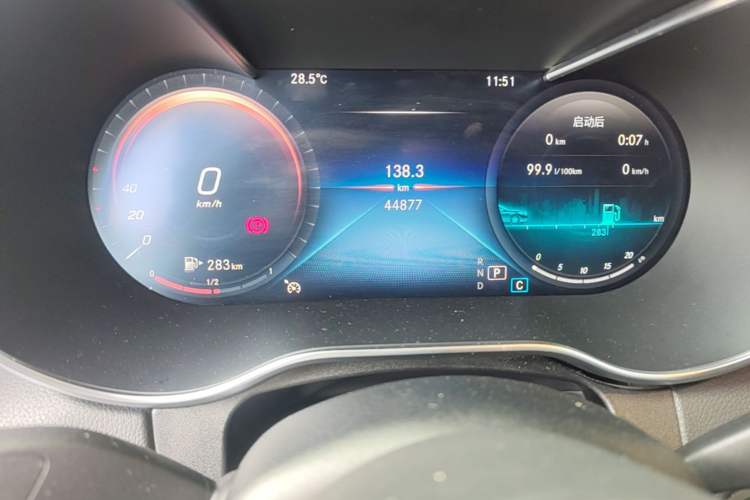 Used Mercedes-Benz C-Class 2020 Restyled C 200 L Fashion Edition Sport Version Instrument Cluster