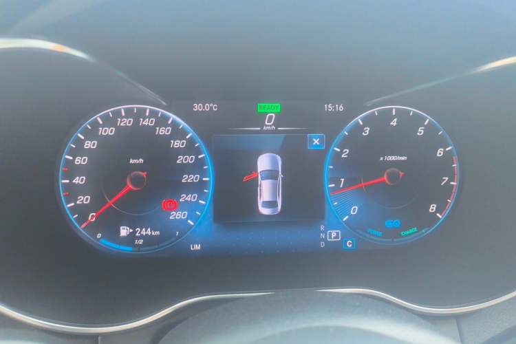 Used Mercedes-Benz C-Class 2020 Restyled C 260 L Sport Edition Instrument Cluster