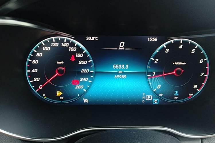 Used Mercedes-Benz C-Class 2020 Restyled C 200 L Fashion Edition Sport Version Instrument Cluster