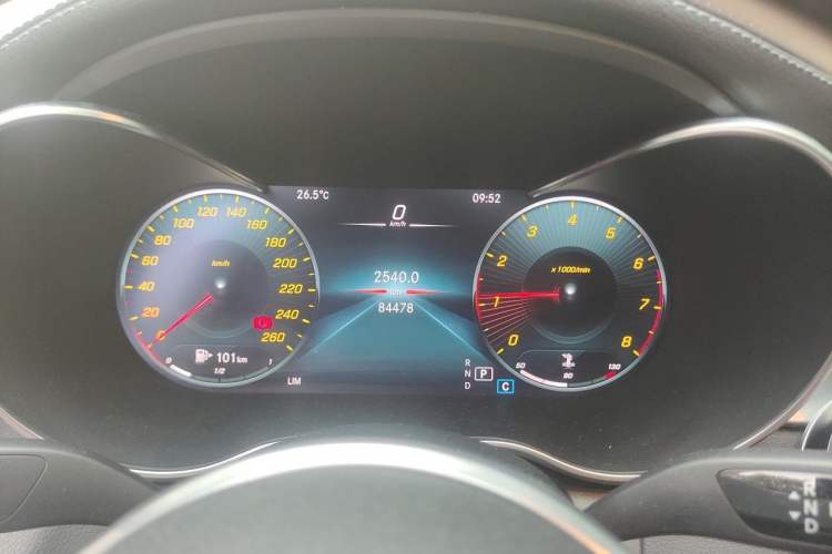 Used Mercedes-Benz C-Class 2020 C 200 L Fashion Model Instrument Cluster