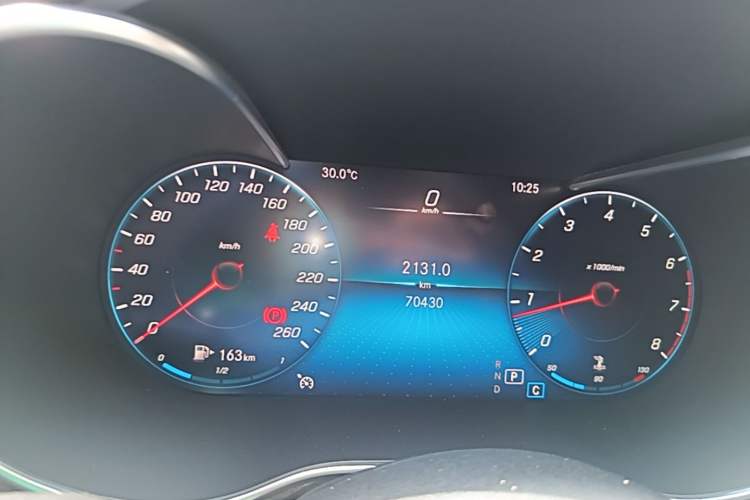 Used Mercedes-Benz C-Class 2020 Restyled C 200 L Fashion Edition Sport Version Instrument Cluster
