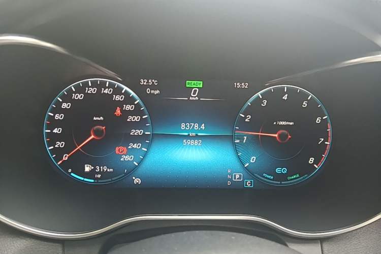 Used Mercedes-Benz C-Class 2020 Restyled C 260 L Sport Edition Instrument Cluster