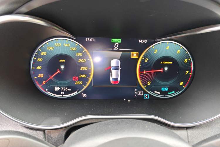 Used Mercedes-Benz C-Class 2020 C 260 L Sport Edition Instrument Cluster