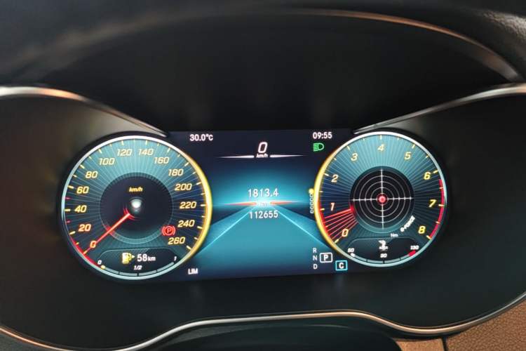 Used Mercedes-Benz C-Class 2020 C 200 L Fashion Edition Sport Version Instrument Cluster