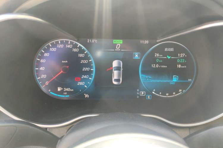 Used Mercedes-Benz C-Class 2020 C 260 L Sport Edition Instrument Cluster