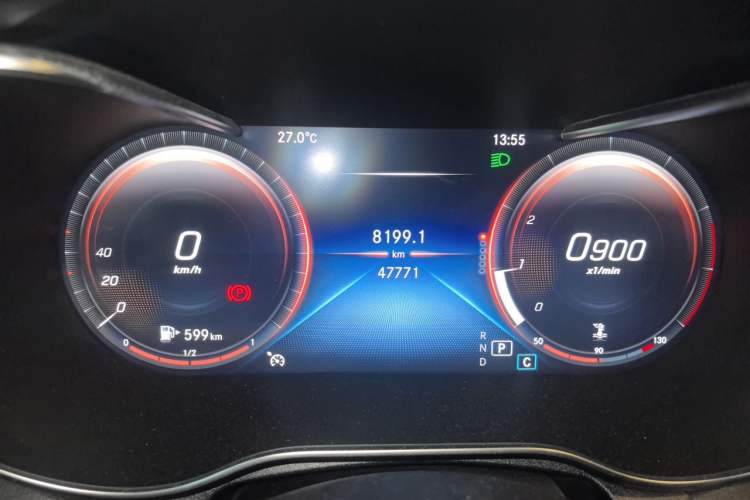 Used Mercedes-Benz C-Class 2020 C 200 L Fashion Edition Sport Version Instrument Cluster