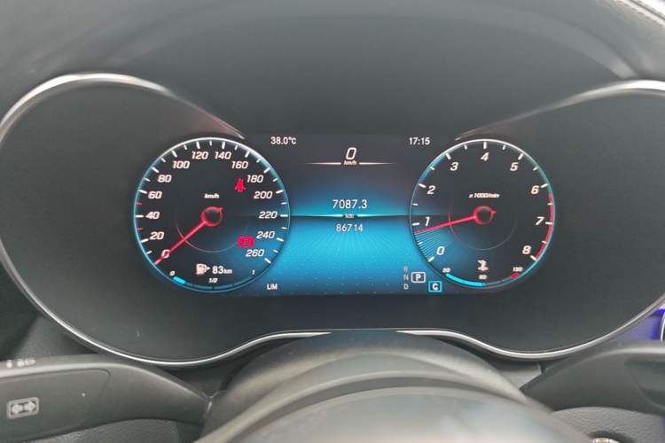 Used Mercedes-Benz C-Class 2020 Restyled C 200 L Fashion Edition Sport Version Instrument Cluster