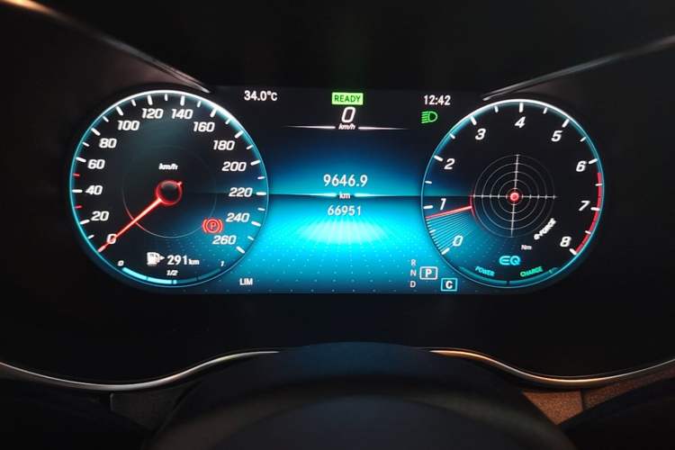 Used Mercedes-Benz C-Class 2020 Restyled C 260 L Sport Edition Instrument Cluster