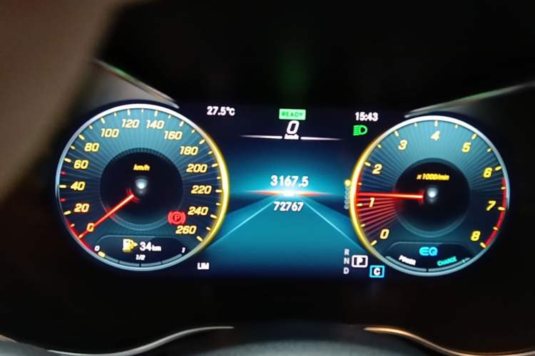 Used Mercedes-Benz C-Class 2020 Restyled C 260 L Sport Edition Instrument Cluster