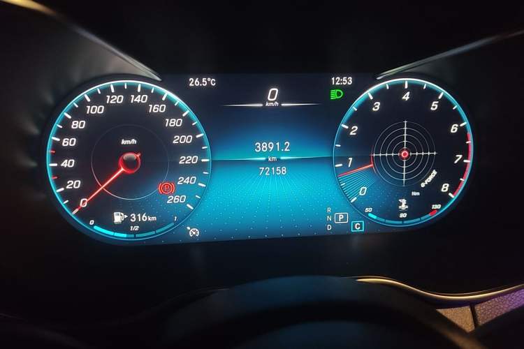 Used Mercedes-Benz C-Class 2020 C 200 L Fashion Edition Sport Version Instrument Cluster