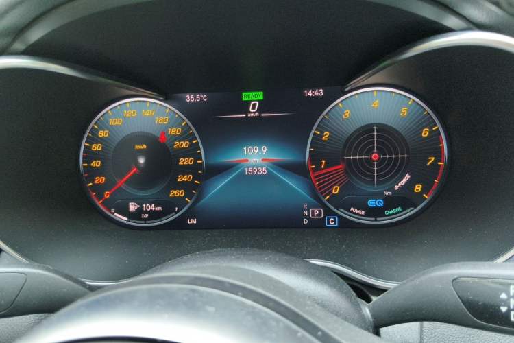 Used Mercedes-Benz C-Class 2020 C 260 L Sport Edition Instrument Cluster