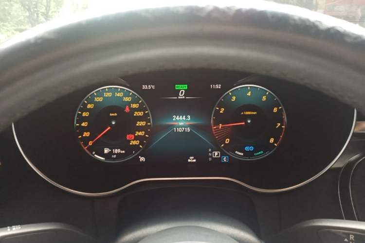 Used Mercedes-Benz C-Class 2020 C 260 L Sport Edition Instrument Cluster
