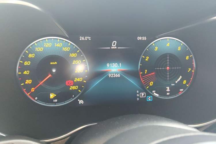 Used Mercedes-Benz C-Class 2020 Restyled C 200 L Fashion Edition Sport Version Instrument Cluster