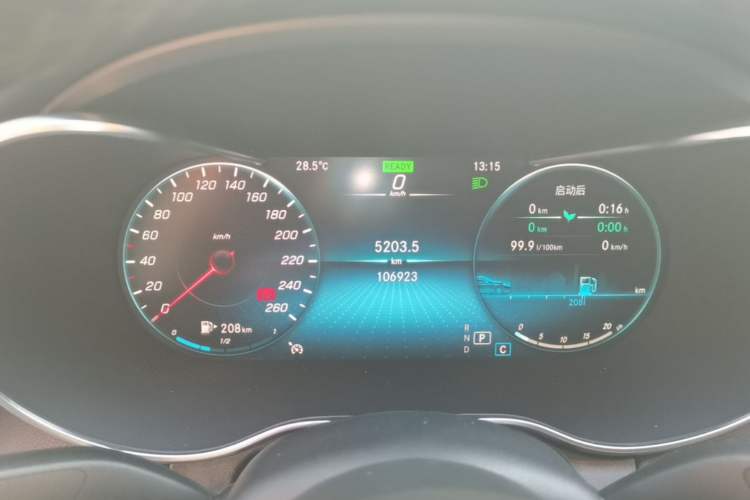 Used Mercedes-Benz C-Class 2020 C 260 L Sport Edition Instrument Cluster