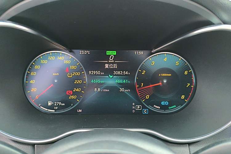 Used Mercedes-Benz C-Class 2020 C 260 L Sport Edition Instrument Cluster