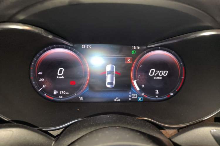 Used Mercedes-Benz C-Class 2020 C 200 L Fashion Edition Sport Version Instrument Cluster
