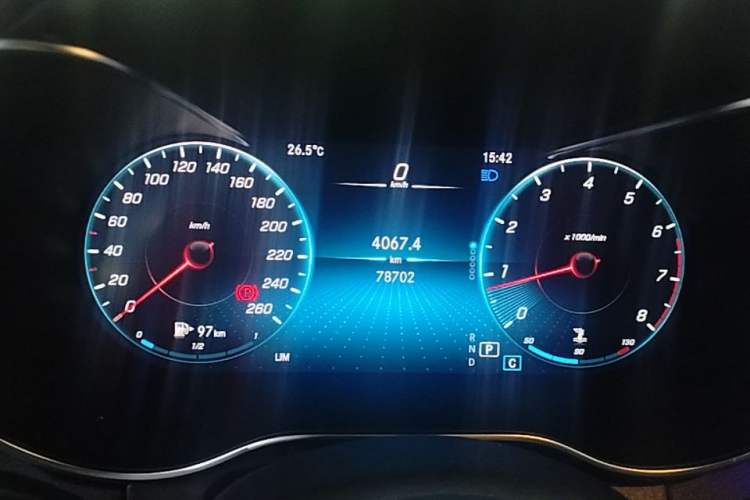 Used Mercedes-Benz C-Class 2020 Restyled C 200 L Fashion Edition Sport Version Instrument Cluster