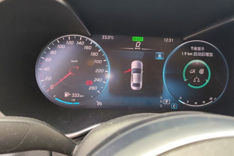 Used Mercedes-Benz C-Class 2020 C 260 L Sport Edition Instrument Cluster