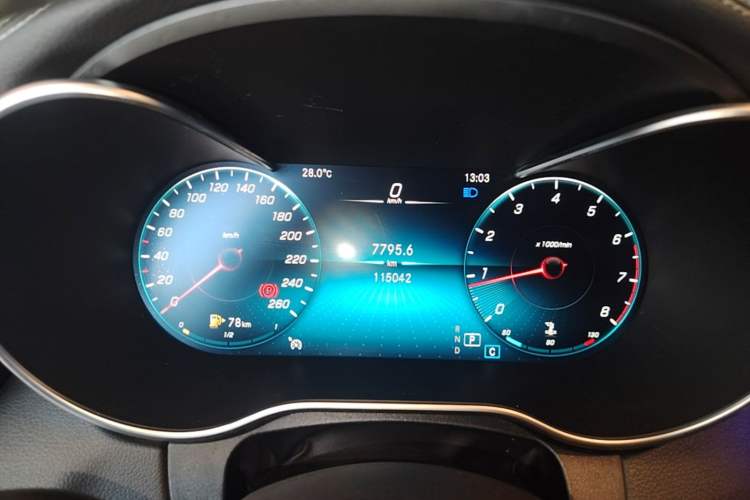 Used Mercedes-Benz C-Class 2020 Restyled C 200 L Fashion Edition Sport Version Instrument Cluster