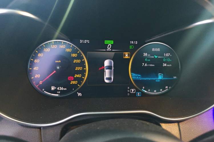 Used Mercedes-Benz C-Class 2020 C 260 L Sport Edition Instrument Cluster