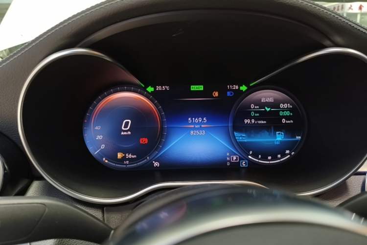Used Mercedes-Benz C-Class 2020 C 260 L Sport Edition Instrument Cluster