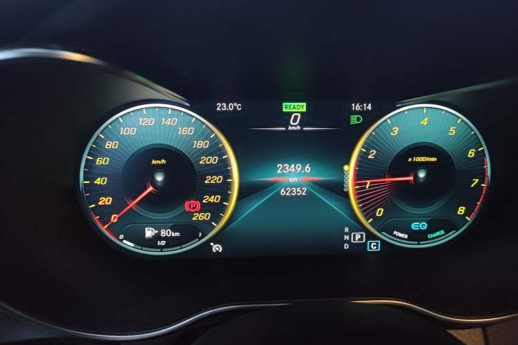 Used Mercedes-Benz C-Class 2020 Restyled C 260 L Sport Edition Instrument Cluster