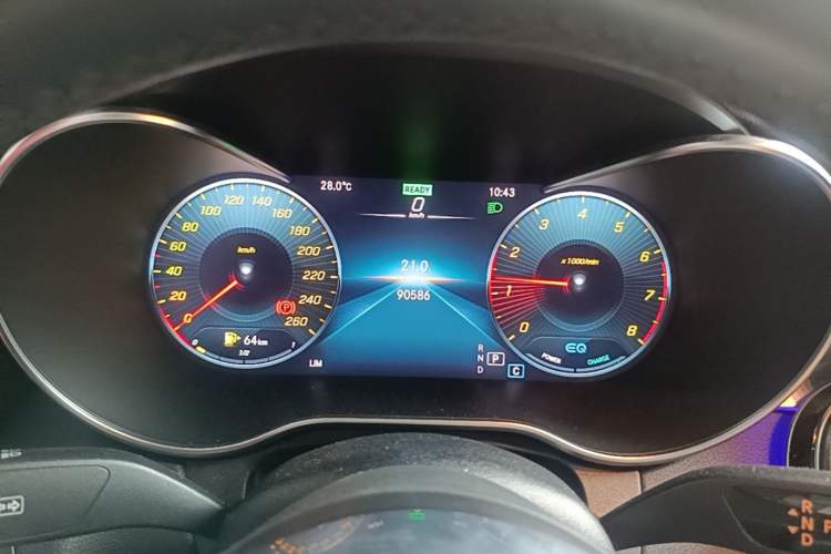 Used Mercedes-Benz C-Class 2020 Restyled C 260 L Sport Edition Instrument Cluster
