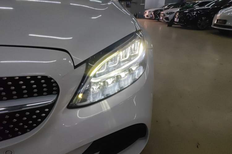 Used Mercedes-Benz C-Class 2020 C 200 L Fashion Edition Sport Version Left Front Headlight