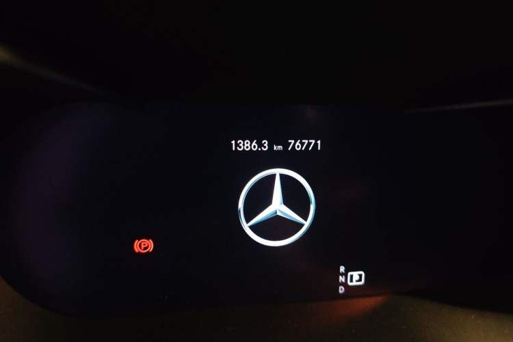 Used Mercedes-Benz C-Class 2020 C 260 Coupe Odometer Close Up
