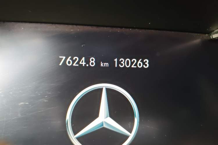Used Mercedes-Benz C-Class 2020 Restyled C 260 Sport Edition Odometer Close Up
