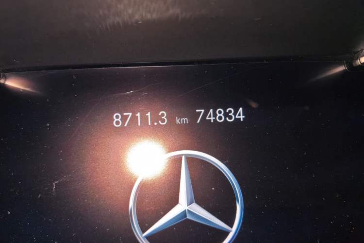 Used Mercedes-Benz C-Class 2020 Restyled C 260 L Sport Edition Odometer Close Up