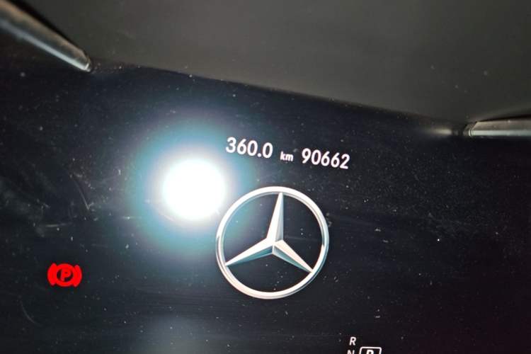 Used Mercedes-Benz C-Class 2020 Restyled C 260 L Sport Edition Odometer Close Up