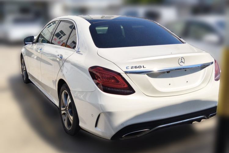 Used Mercedes-Benz C-Class 2020 C 260 L Sport Edition Rear Left 45 Deg