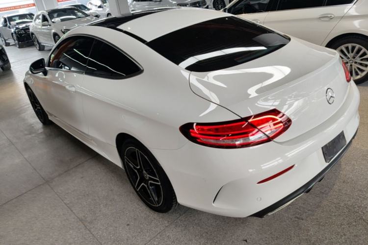 Used Mercedes-Benz C-Class 2020 C 260 Coupe Rear Left 45 Deg