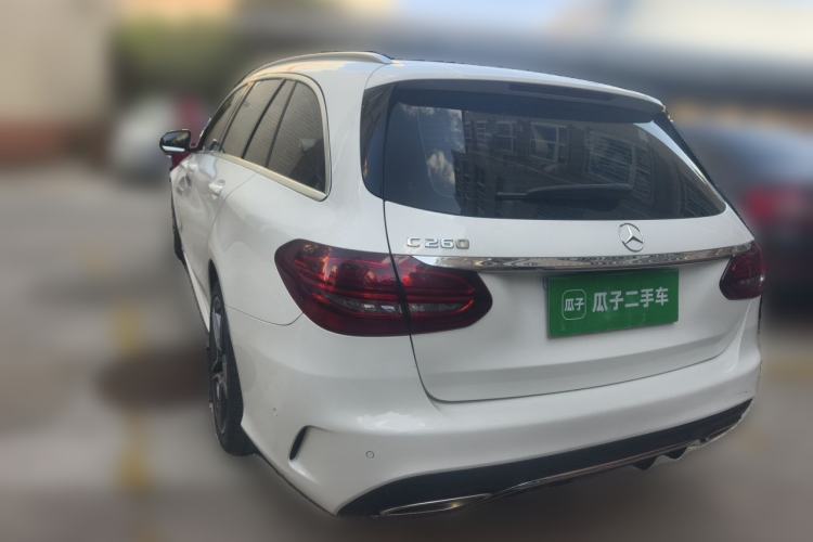 Used Mercedes-Benz C-Class 2020 Facelifted C 260 Estate Rear Left 45 Deg
