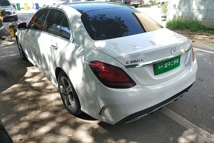 Used Mercedes-Benz C-Class 2020 C 260 L Sport Edition Rear Left 45 Deg