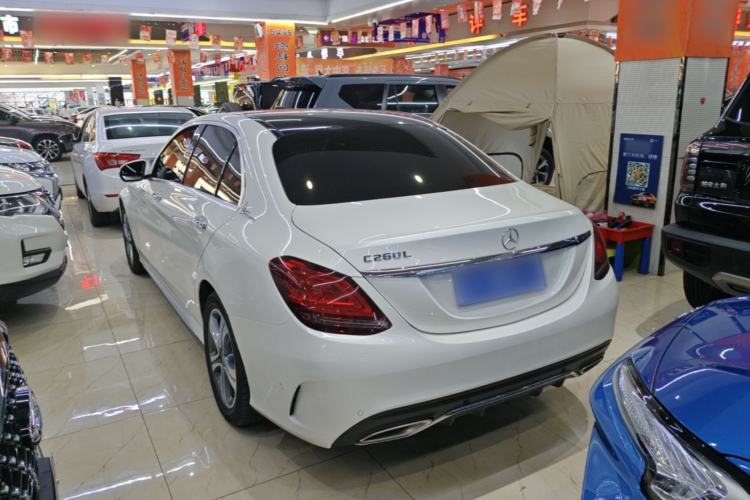 Used Mercedes-Benz C-Class 2020 C 260 L Sport Edition Rear Left 45 Deg