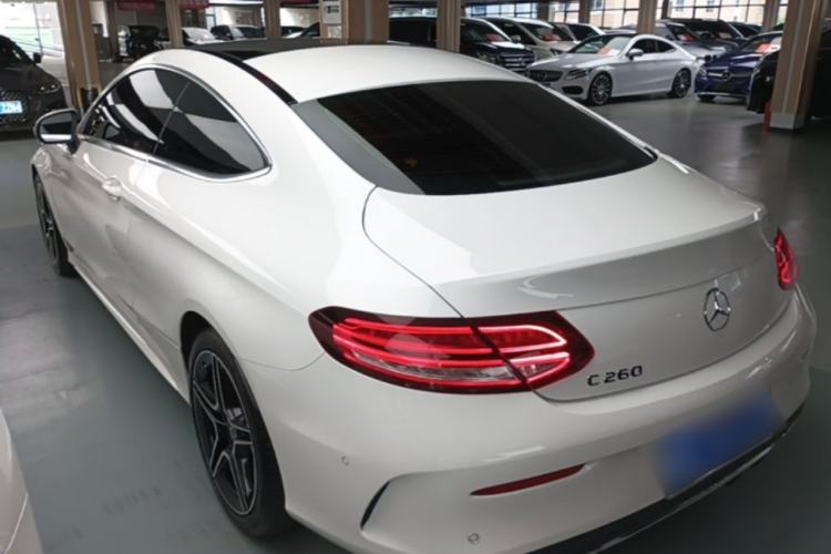 Used Mercedes-Benz C-Class 2020 C 260 Coupe Rear Left 45 Deg