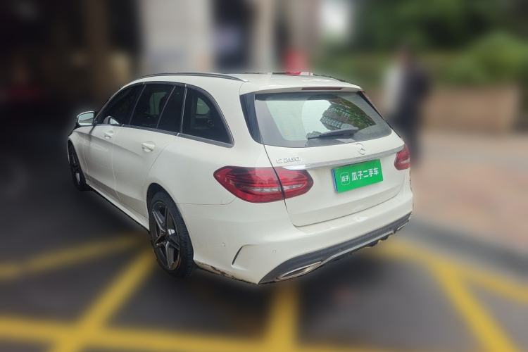Used Mercedes-Benz C-Class 2020 Facelifted C 260 Estate Rear Left 45 Deg