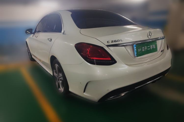 Used Mercedes-Benz C-Class 2020 C 260 L Sport Edition Rear Left 45 Deg