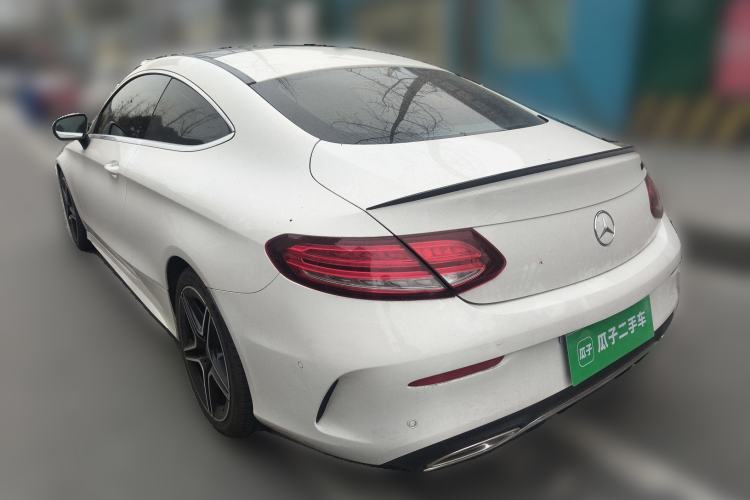 Used Mercedes-Benz C-Class 2020 C 260 Coupe Rear Left 45 Deg