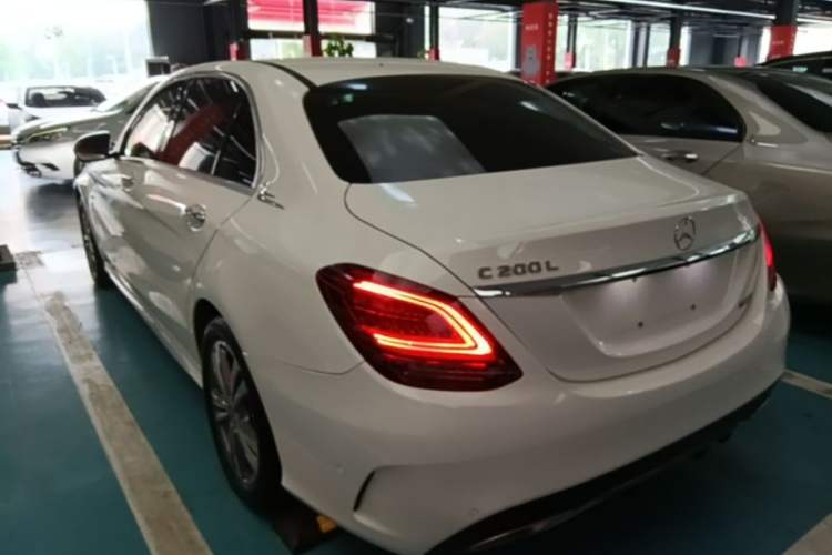 Used Mercedes-Benz C-Class 2020 Restyled C 200 L Fashion Edition Sport Version Rear Left 45 Deg