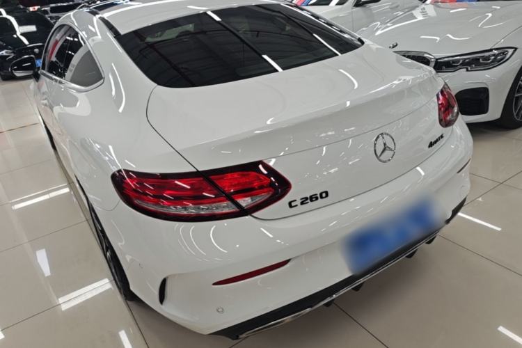 Used Mercedes-Benz C-Class 2020 C 260 Coupe Rear Left 45 Deg